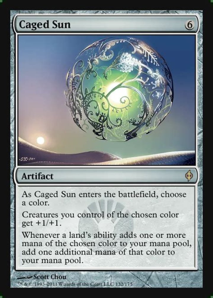 Is Caged Sun a mana ability?